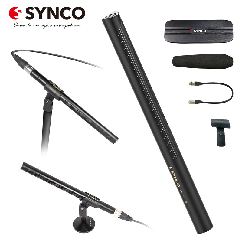 Syncoder Mic-D2 Hyper-Cardioid Condenser Shotgun Microphone